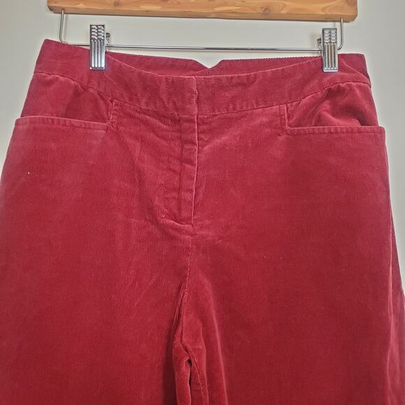 Vintage 90s Y2K Corduroy Pants Maroon 29" - Picture 6 of 11